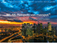 Tablet Screenshot of maxspot.de